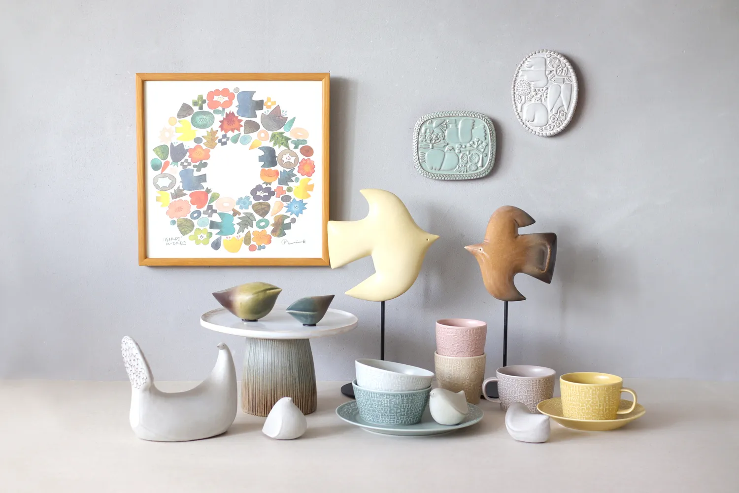 BIRDS' WORDS × HARIO Lampwork Factory コラボレーションシリーズ 第